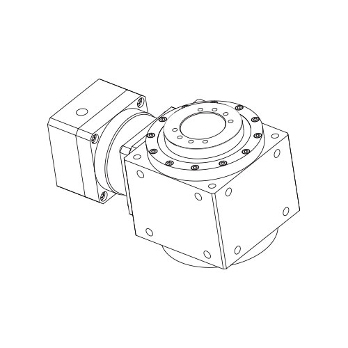 RB-BS 單軸螺桿減速機型式 (不附螺桿)