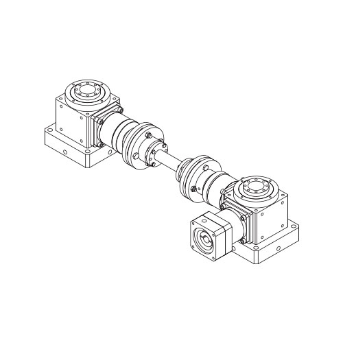 RB-G2-BS螺桿升降機 (不附螺桿)型式