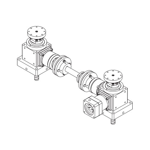 RB-G2-BST  2軸螺桿升降機型式