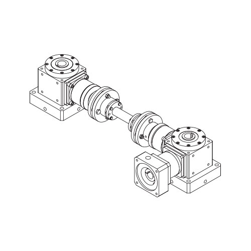 RB-G2-CR 2軸2點式中空軸型式