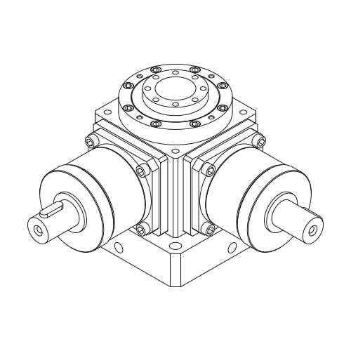 RT-2AX-Z-BS多軸螺桿升降用型式