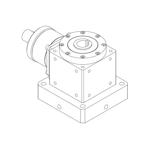 RT-CR多點(diǎn)式升降用中空軸型式